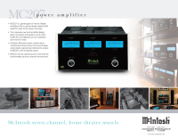 McIntosh MC-207 - Brochure 